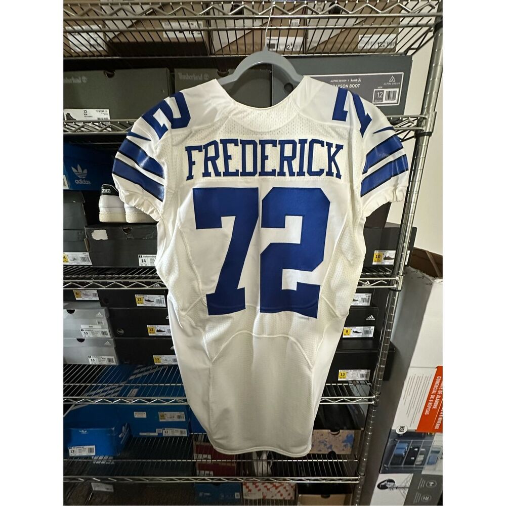 NFL Dallas Cowboys Game Issued/Worn Travis Frederick #72 Jersey
